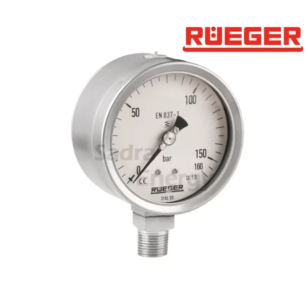 Bourdon Tube Pressure Gauge